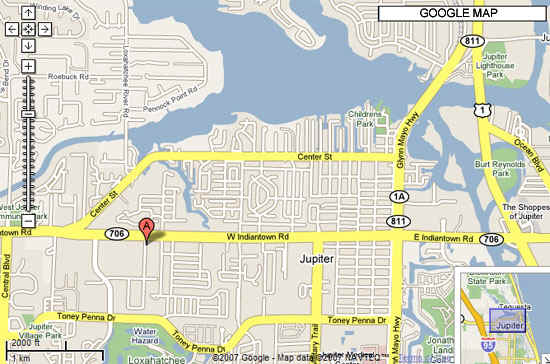 Map to BenchmarkIII Corporation